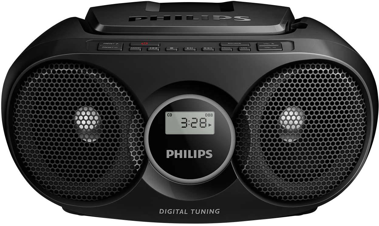 Philips Philips AZ215s/12-schwarz (AZ215B/12)