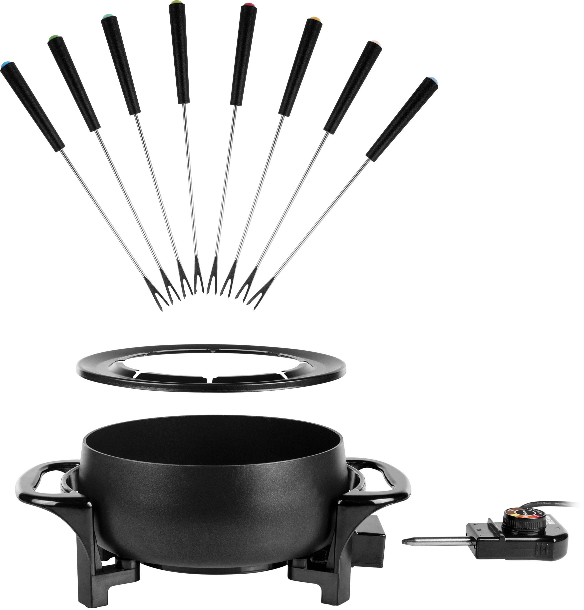Tristar FO-1107 Fondue 1000 W 8 Fonduegabeln Schwarz