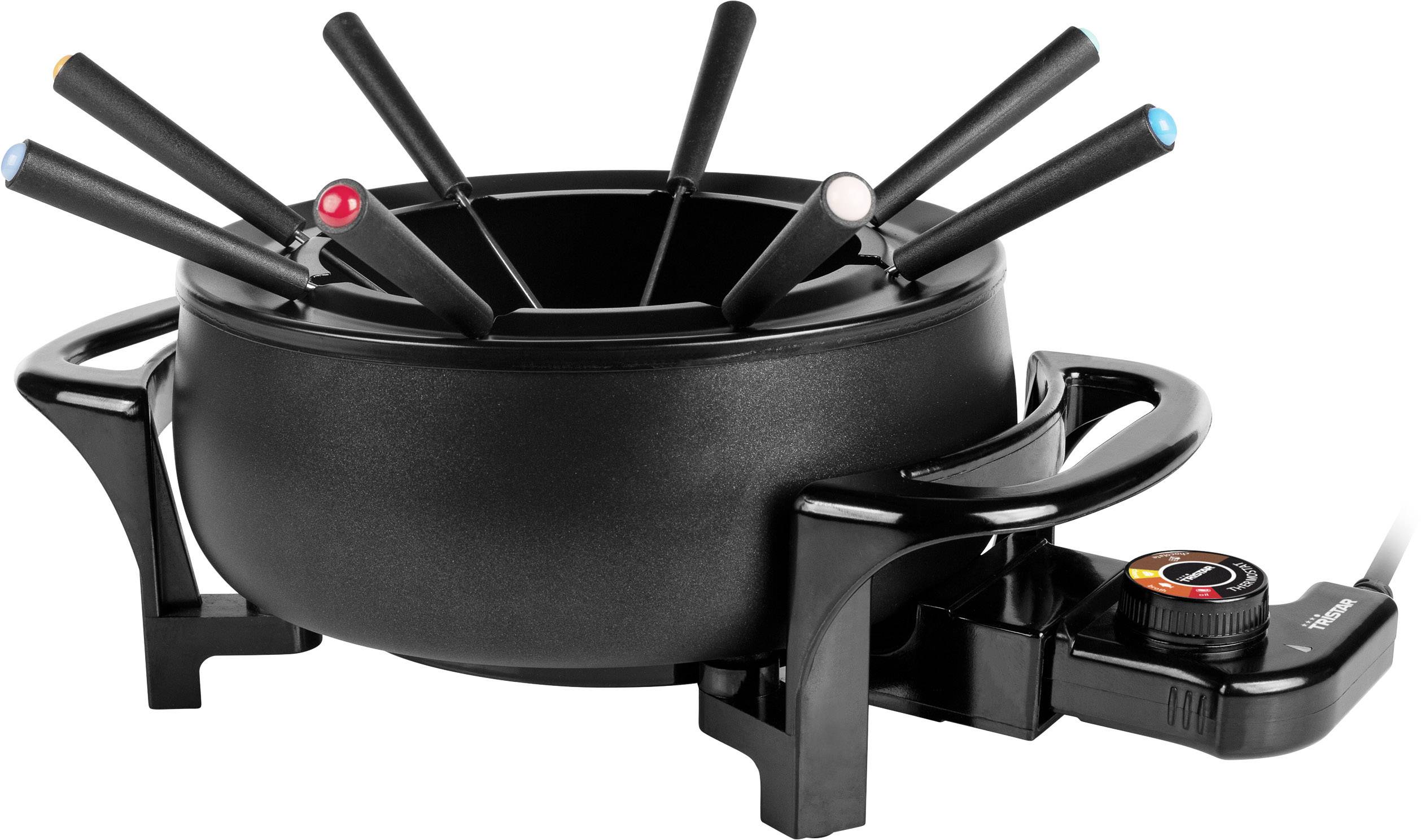Tristar FO-1107 Fondue 1000 W 8 Fonduegabeln Schwarz