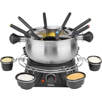 Tristar FO-1109 Fondue 1400W 8 Fonduegabeln Schwarz, Edelstahl Tristar FO-1109 Fondue 1400W 8 Fonduegabeln Schwarz, Edelstahl
