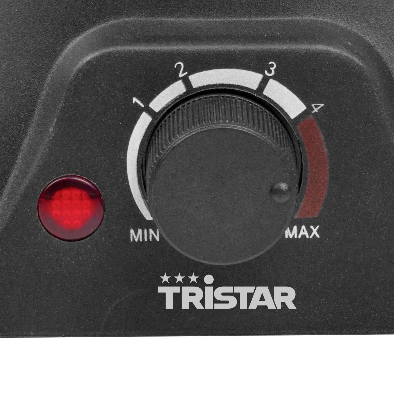 Tristar FO-1109 Fondue 1400W 8 Fonduegabeln Schwarz, Edelstahl