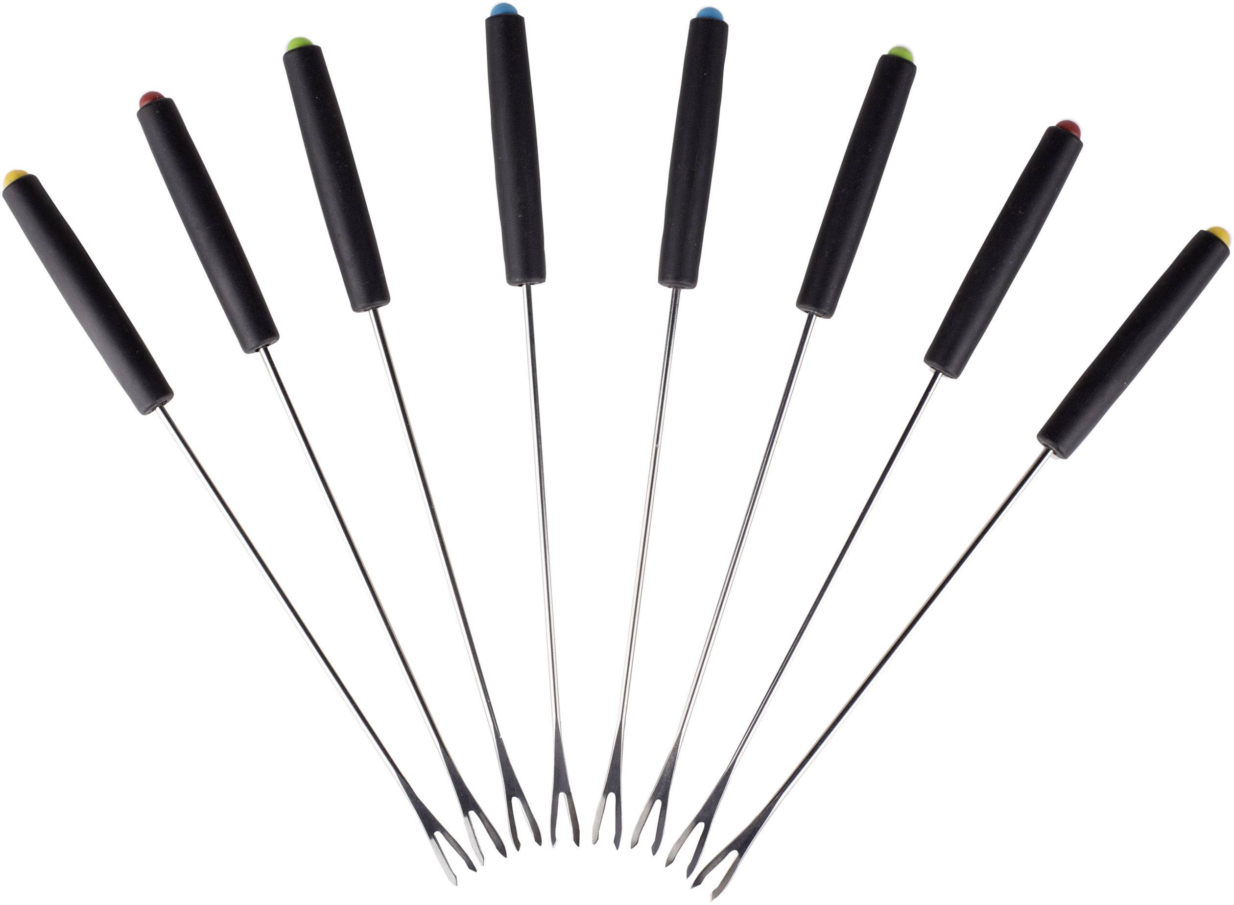 Tristar FO-1109 Fondue 1400W 8 Fonduegabeln Schwarz, Edelstahl