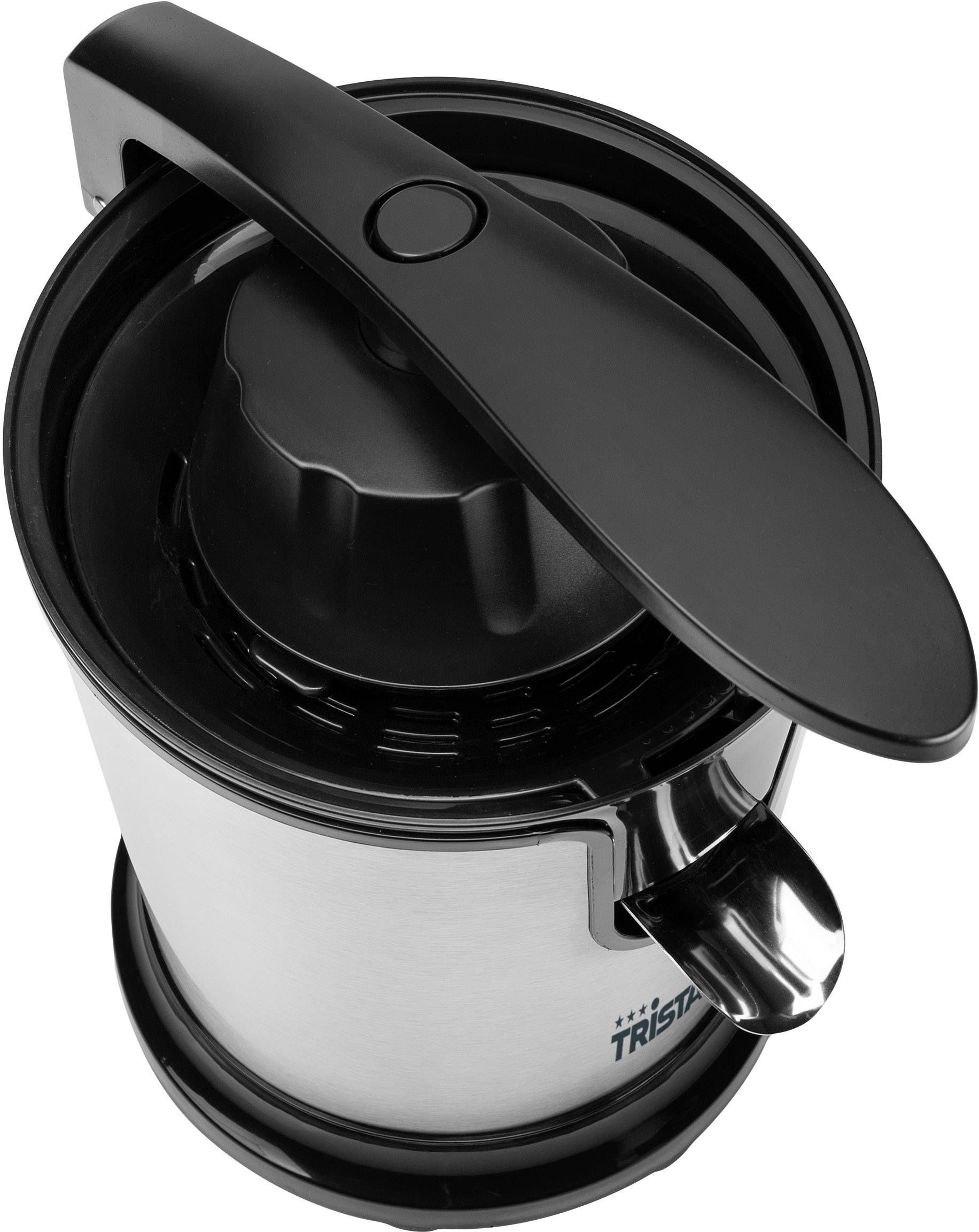 Tristar Zitruspresse CP-3002 85W Edelstahl, Schwarz