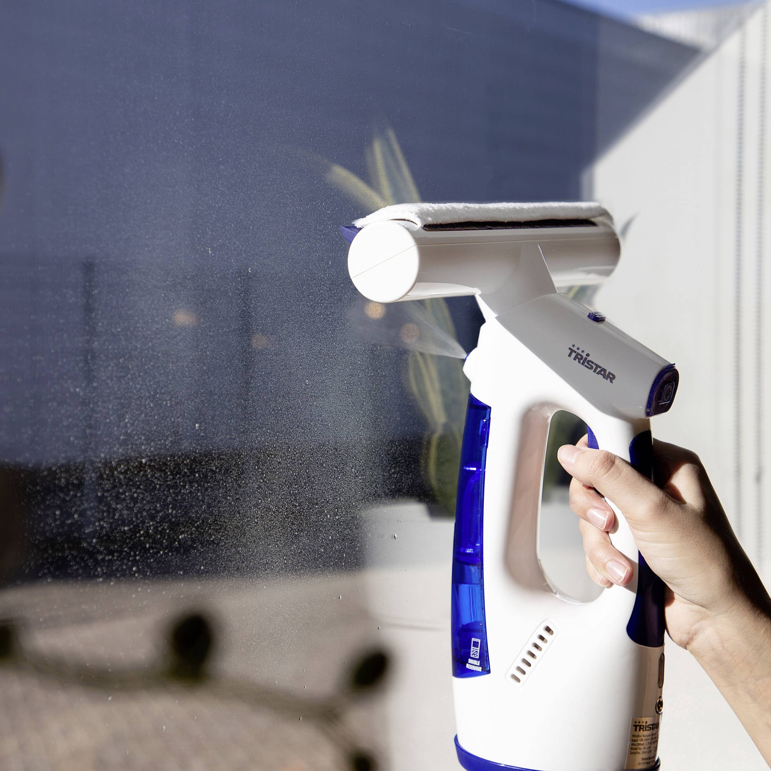 Tristar SR-5250 Fenstersauger Weiß, Blau