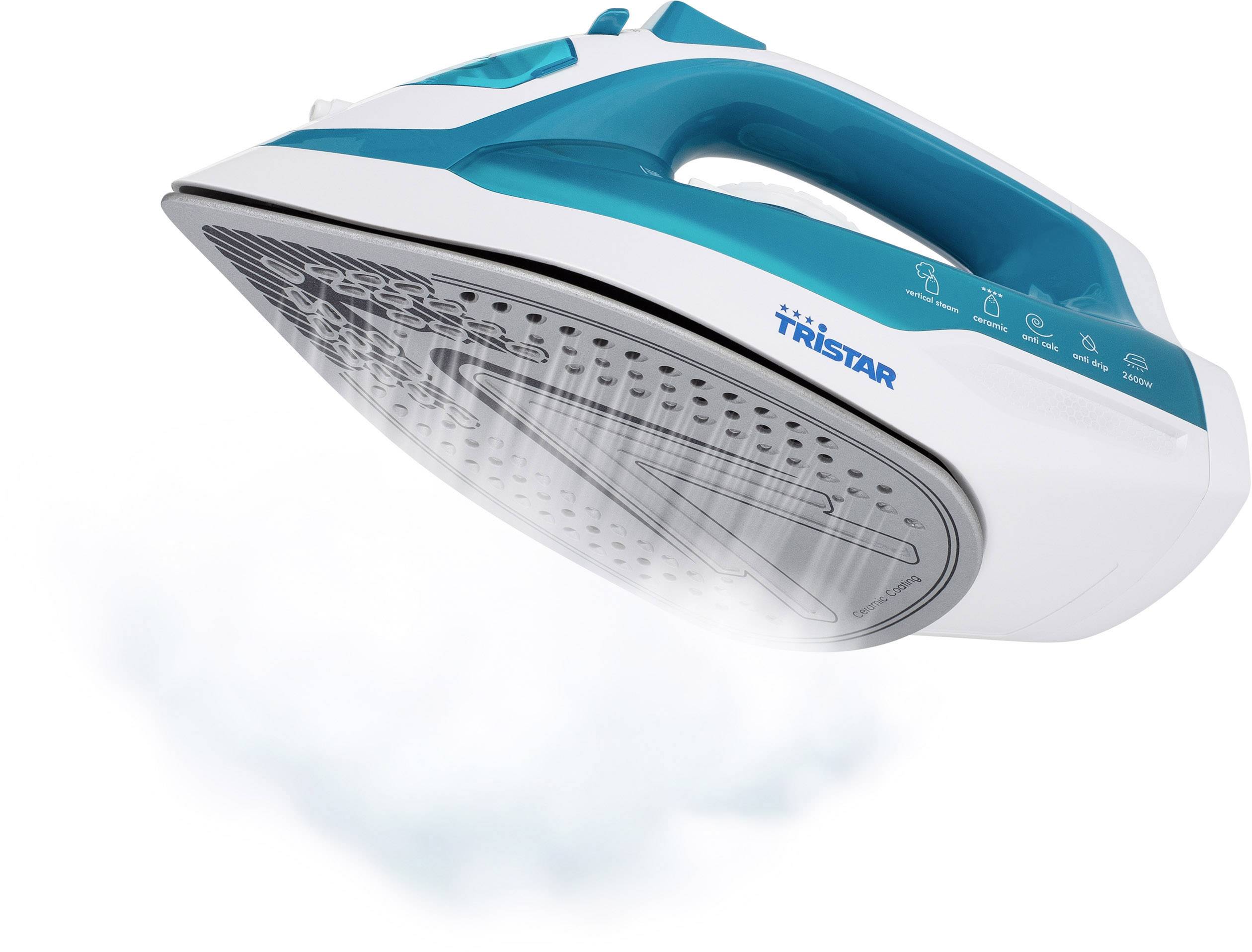 Tristar ST-8320 Dampfbügeleisen Weiß, Blau 2600 W