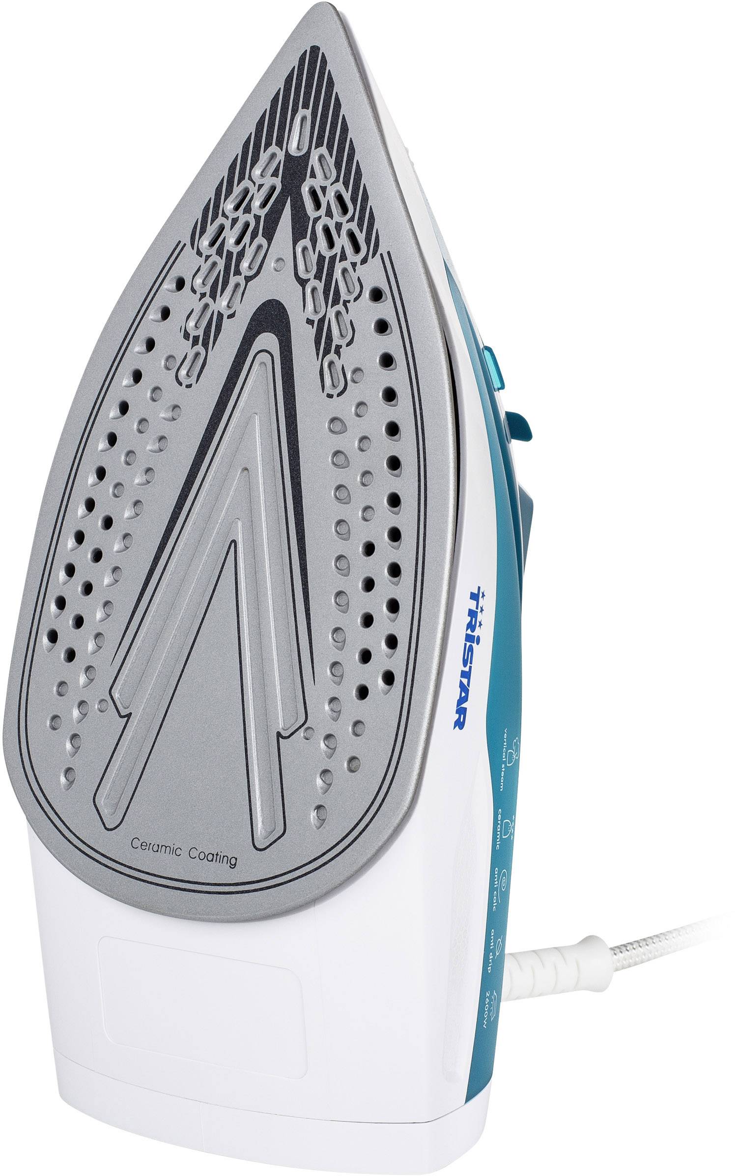 Tristar ST-8320 Dampfbügeleisen Weiß, Blau 2600W