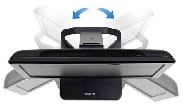 Ergotron Ergotron AIO STAND Monitor-Tischhalterung 1 Display(s) 68,6 cm (27") Schwarz