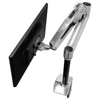 Ergotron LX Sit Stand, Desk Mount LCD Arm, Polish 1fach Monitor-Tischhalterung Ergotron LX Sit Stand, Desk Mount LCD Arm, Polish 1fach Monitor-Tischhalterung