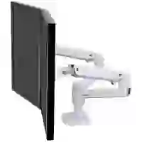 Ergotron LX Dual Arm Side by Side Desk Mount 2fach Monitor-Tischhalterung 38,1 cm (15") - 68,6 cm (27") Weiß Höhenverstellbar, Drehbar, Neigbar, Sch Ergotron LX Dual Arm Side by Side Desk Mount 2fach Monitor-Tischhalterung 38,1 cm (15") - 68,6 cm (27") Weiß Höhenverstellbar, Drehbar, Neigbar, Sch