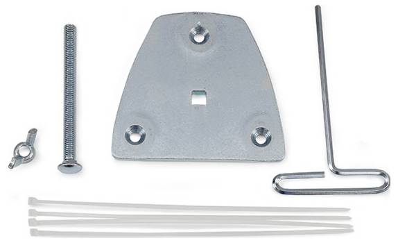 Ergotron Montage-Kit Edelstahl