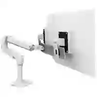 Ergotron LX Dual Arm Direct Desk Mount 2fach Monitor-Tischhalterung 38,1 cm (15") - 63,5 cm (25") Weiß Höhenverstellbar, Drehbar, Neigbar, Schwenkba Ergotron LX Dual Arm Direct Desk Mount 2fach Monitor-Tischhalterung 38,1 cm (15") - 63,5 cm (25") Weiß Höhenverstellbar, Drehbar, Neigbar, Schwenkba