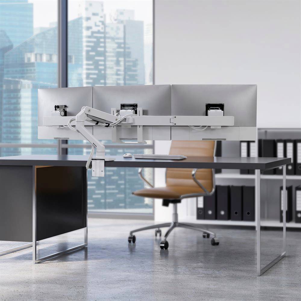 Ergotron Erweiterung Monitorhalterung Weiß