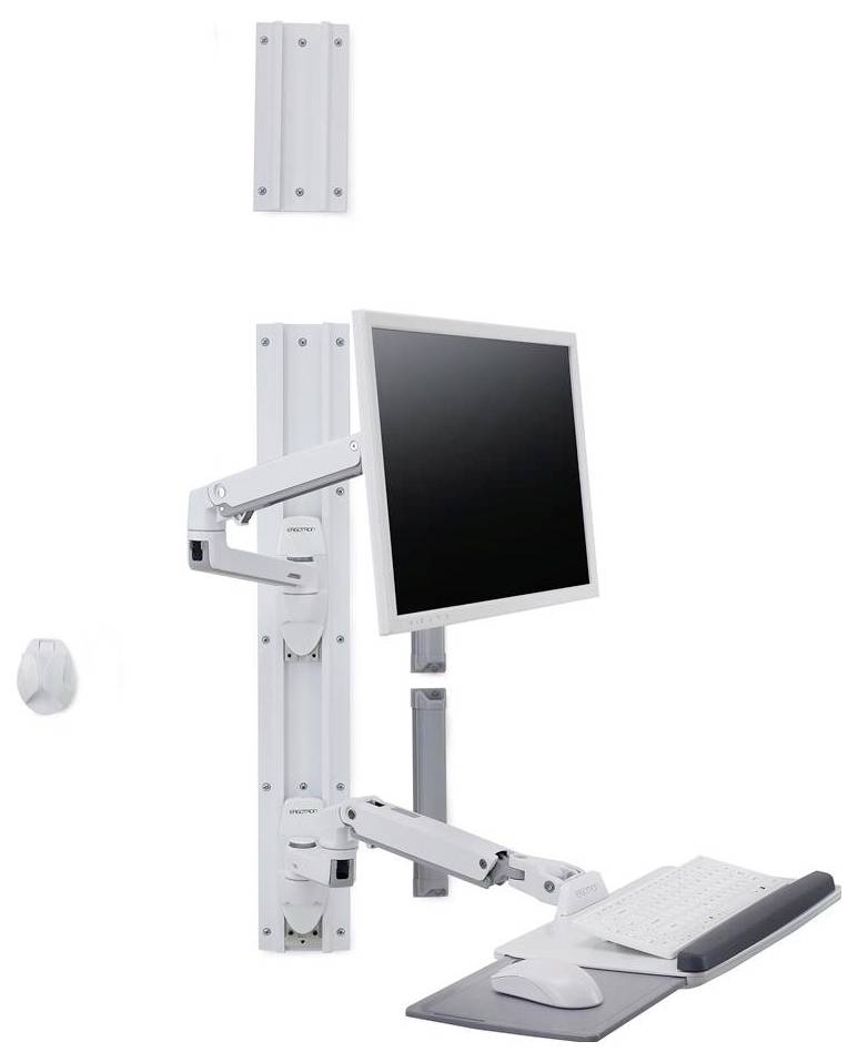 Ergotron Wandhalterung Weiß