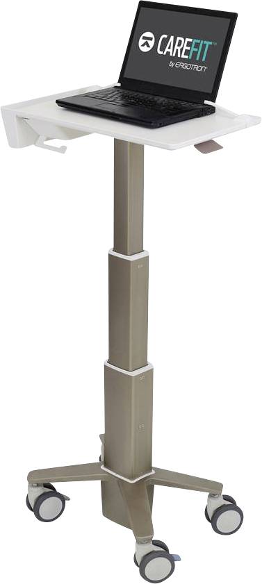 Ergotron PC-/Monitor-Rollwagen CAREFIT SLIM LAPTOP CART 1 Display(s) Grau