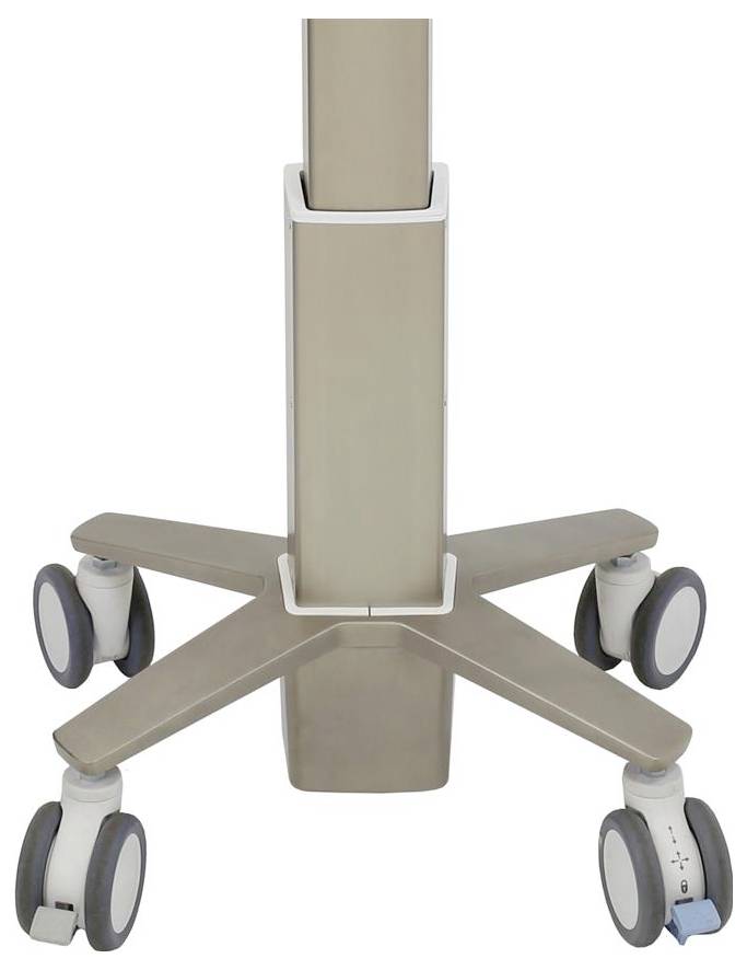 Ergotron CAREFIT SLIM LAPTOP CART PC-/Monitor-Rollwagen 1 Display(s) Grau