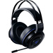 RAZER Thresher 7.1 PS4 Gaming Over Ear Headset Funk, kabelgebunden 7.1 Surround Schwarz, Blau Noise Cancelling Lautstärkeregelung