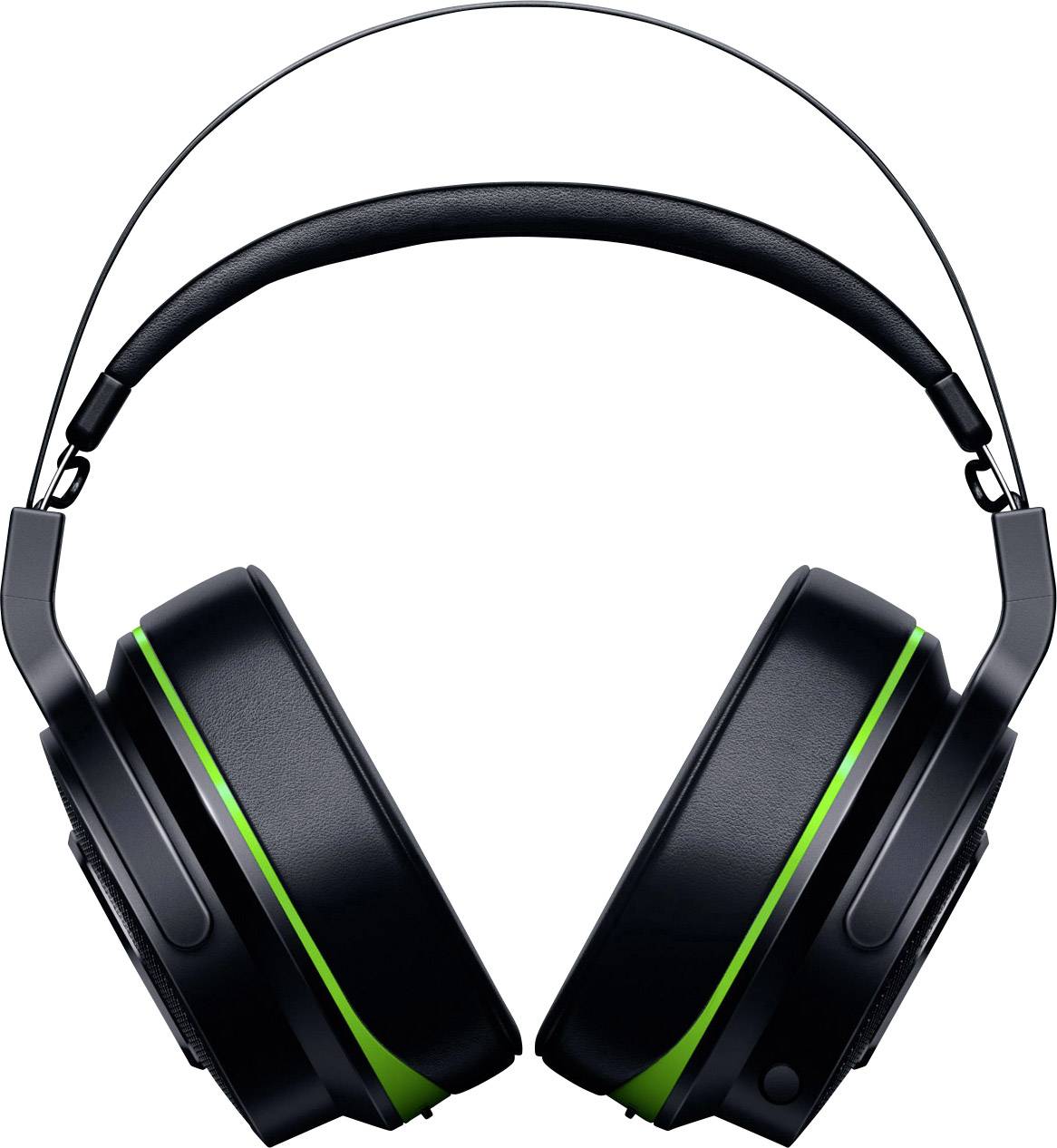 RAZER Thresher 7.1 Xbox One Over Ear Headset kabelgebunden 7.1 Surround Schwarz, Grün Noise Cancelling Lautstärkeregelung Gaming