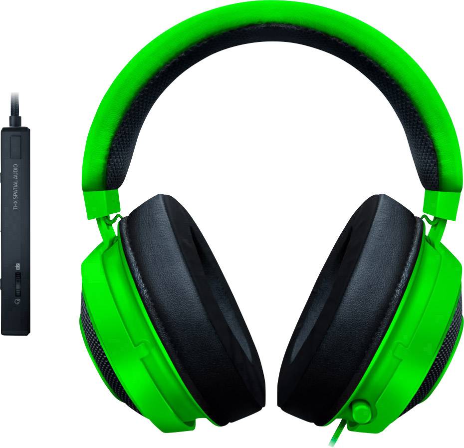 Razer Kraken Tournament Edition Gaming Headset 3.5mm Klinke schnurgebunden Over Ear Grün, Schwarz