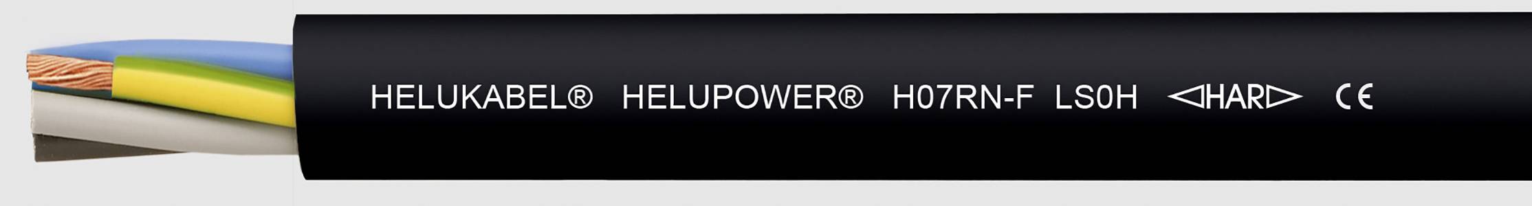 HELU 30765 Gummischlauchleitung 3 G 1.5 mm² Schwarz 100 m