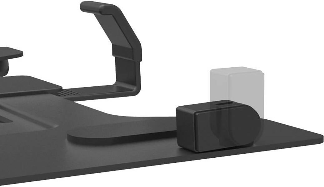 IB-MSA101-LH, Zubehör für Monitorständer mit VESA 75x75 und 100x100, Notebookhalterung, Stahl