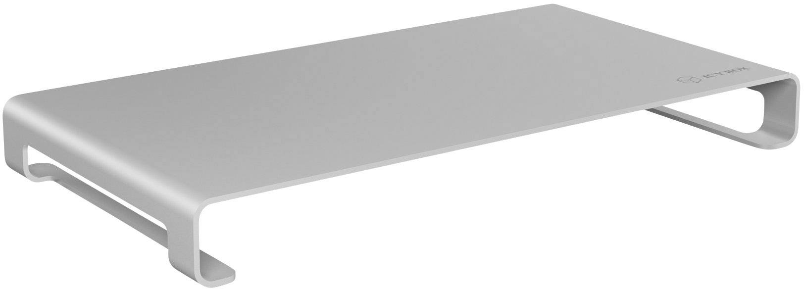 ICY BOX IB-LS200-LH Monitor-Erhöhung Höhen-Bereich: 4 cm (max) Silber