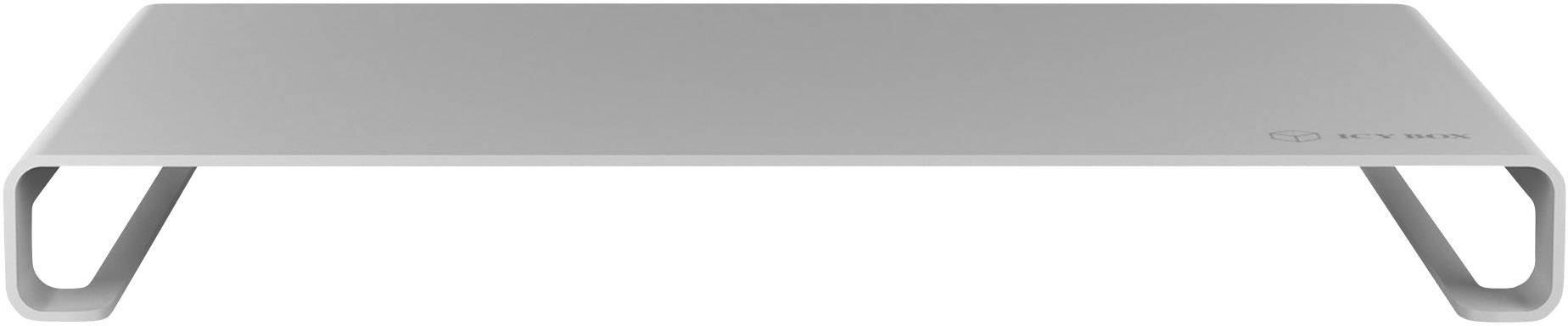 ICY BOX IB-LS200-LH Monitor-Erhöhung Höhen-Bereich: 4 cm (max) Silber