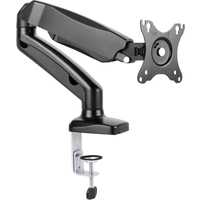 ICY BOX IB-MS303-T 1fach Monitor-Tischhalterung 25,4cm (10") - 68,6cm (27") Schwarz Höhenverstellbar, Neigbar, Schwenkbar ICY BOX IB-MS303-T 1fach Monitor-Tischhalterung 25,4cm (10") - 68,6cm (27") Schwarz Höhenverstellbar, Neigbar, Schwenkbar