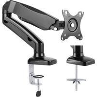 ICY BOX IB-MS303-T 1fach Monitor-Tischhalterung 25,4cm (10") - 68,6cm (27") Schwarz Höhenverstellbar, Neigbar, Schwenkbar ICY BOX IB-MS303-T 1fach Monitor-Tischhalterung 25,4cm (10") - 68,6cm (27") Schwarz Höhenverstellbar, Neigbar, Schwenkbar