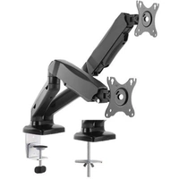ICY BOX IB-MS304-T 2fach Monitor-Tischhalterung 25,4cm (10") - 68,6cm (27") Schwarz Neigbar, Schwenkbar, Drehbar, Höhenverstellbar ICY BOX IB-MS304-T 2fach Monitor-Tischhalterung 25,4cm (10") - 68,6cm (27") Schwarz Neigbar, Schwenkbar, Drehbar, Höhenverstellbar