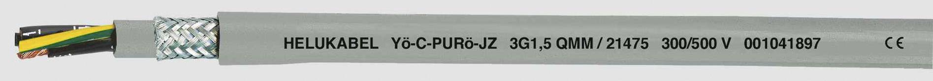Helukabel Yö-C-PURö-OZ Steuerleitung 2 x 1 mm² Grau 21451-100 100 m