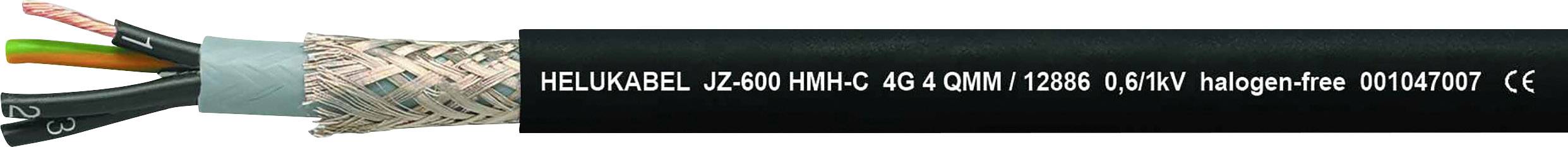 Helukabel JZ-600 HMH-C Steuerleitung 5 G 1.50 mm² Schwarz 12873-100 100 m