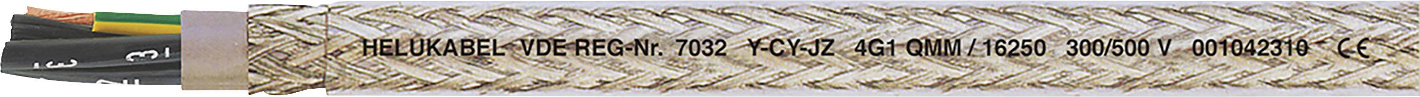 Ein elektrisches Kabel mit mehreren Drähten, umhüllt von einem isolierenden Gewebe und bedruckt mit Sicherheits- und Spezifikationsangaben.