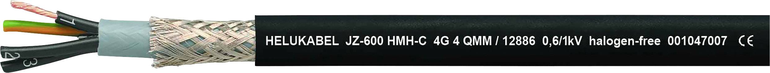 Helukabel JZ-600 HMH-C Steuerleitung 3 G 1 mm² Schwarz 12864-100 100 m