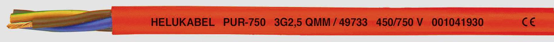 Helukabel PUR-750 Steuerleitung 2 x 1.50 mm² Orange 49721-100 100 m