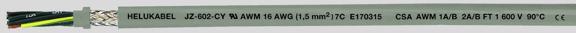 Helukabel Steuerleitung 7 G 0.50 mm² Grau 82994-100 100 m