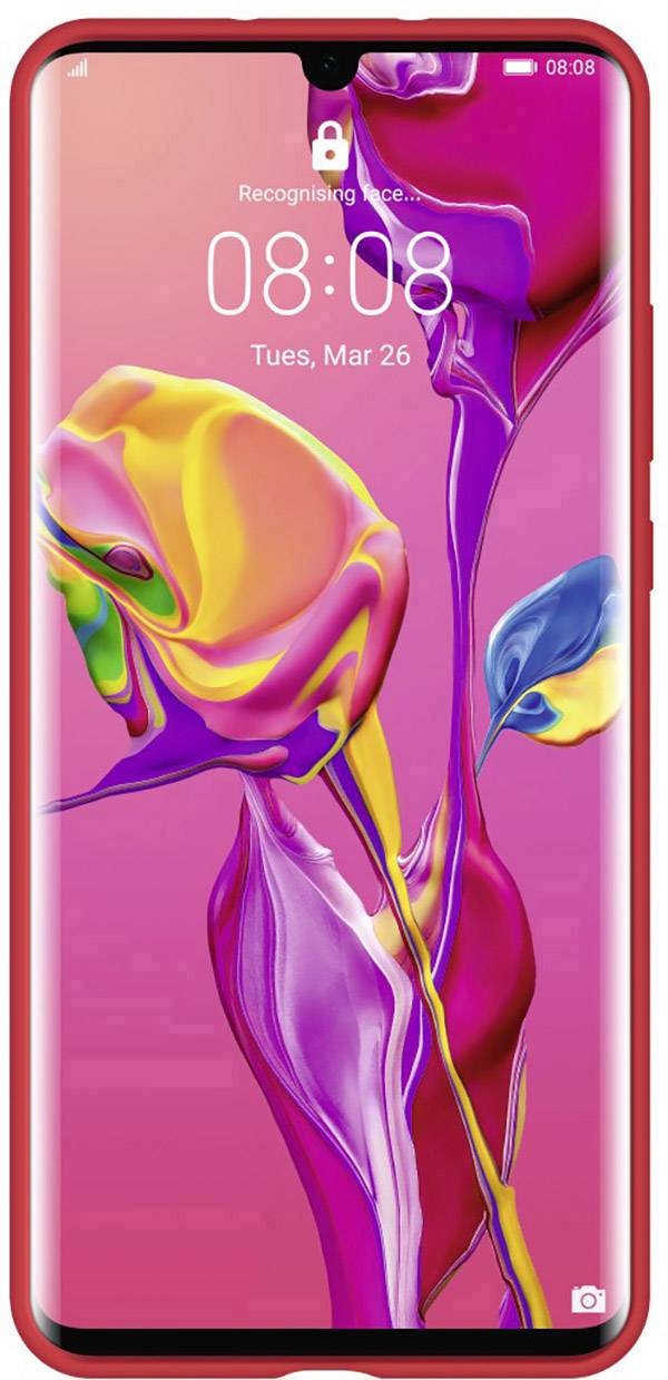 HUAWEI Silicone Case Backcover P30 Pro Rot