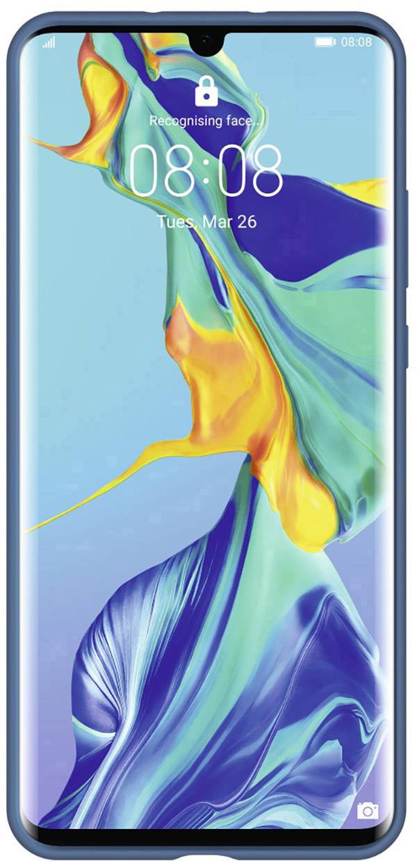HUAWEI Silicone Case Backcover P30 Pro Blau