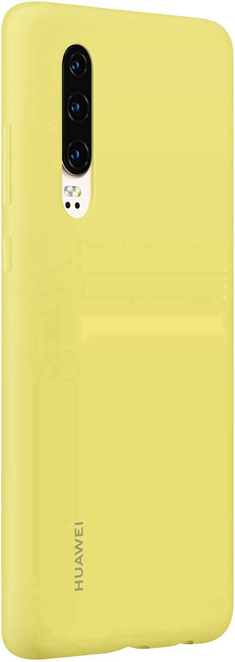 HUAWEI Silicone Car Case Backcover Huawei P30 Gelb
