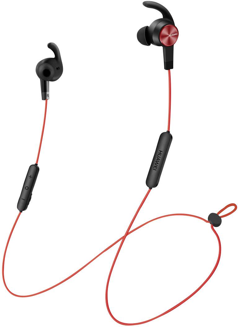 HUAWEI Sport AM61 Bluetooth® Headset Rot Lautstärkeregelung, Mikrofon-Rauschunterdrückung