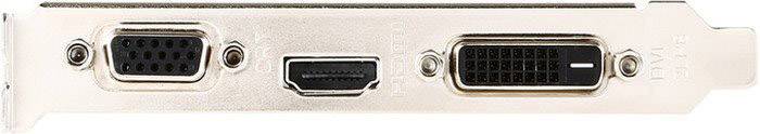 MSI Grafikkarte Nvidia GeForce GT710  1 GB DDR3-RAM PCIe x16  HDMI®, DVI, VGA Low Profile, Passiv gekühlt