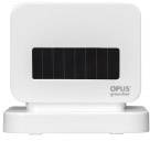 OPUSgreenNet 563.067-C Wassermelder Weiß EnOcean