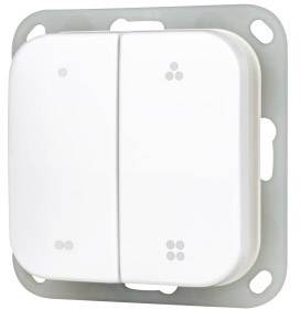 OPUSgreenNet 563.087.27 Wandschalter Weiß EnOcean