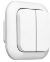 OPUSgreenNet 563130 Wandschalter Weiß EnOcean