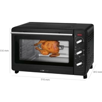 Clatronic MBG 3728 Minibackofen Heißluft-Funktion 30l Clatronic MBG 3728 Minibackofen Heißluft-Funktion 30l