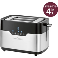 Profi Cook PC-TA 1170 Toaster Schwarz, Edelstahl Profi Cook PC-TA 1170 Toaster Schwarz, Edelstahl