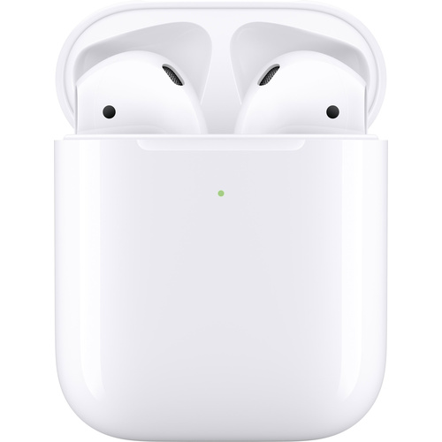 Apple Air Pods Generation 2 + Wireless Charging Case AirPods Bluetooth blanc micro-casque