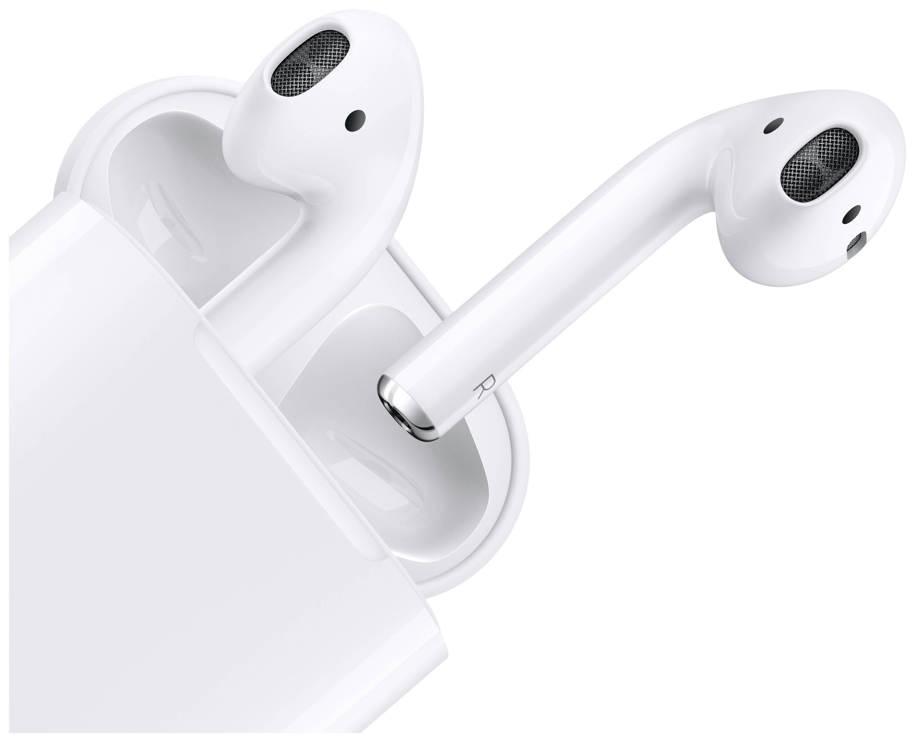 Apple Air Pods Generation 2 + Wireless Charging Case AirPods Bluetooth® Weiß Headset