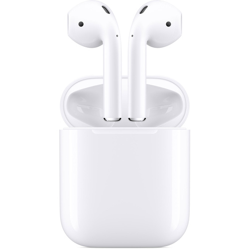 AirPods Apple Air Pods Generation 2 + Charging Case Bluetooth blanc micro-casque