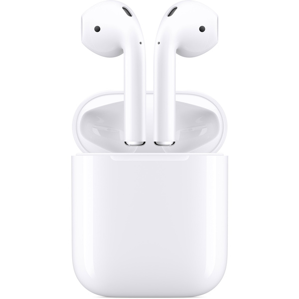 Apple AirPods (2. Generation) mit Ladecase Bluetooth® In Ear Headset Weiß
