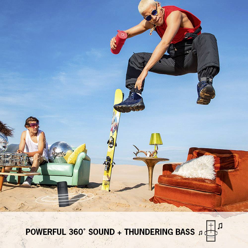 Ultimate Ears MEGABOOM 3 Bluetooth® Lautsprecher tragbar, schockresistent, staubfest, wasserdicht Grün